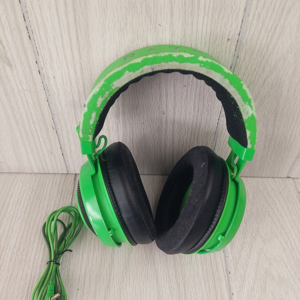 Razer Kraken Gaming Headset Unisex OS Green Wired Retractable Mic Headband